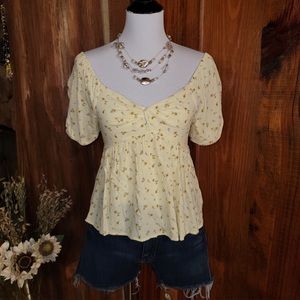 American eagle peplum top small